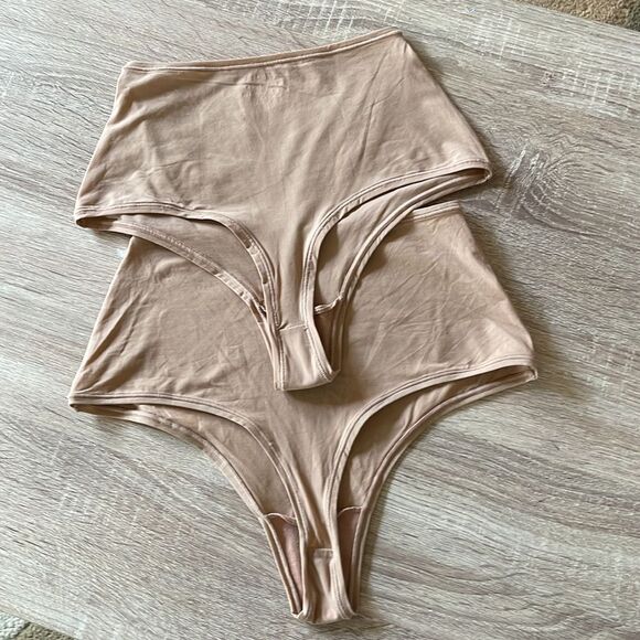 (2) NEW skims panties bundle cream L,M - Picture 11 of 11